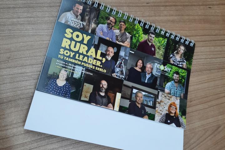 'Soy rural, soy Leader' protagoniza el calendario para 2022